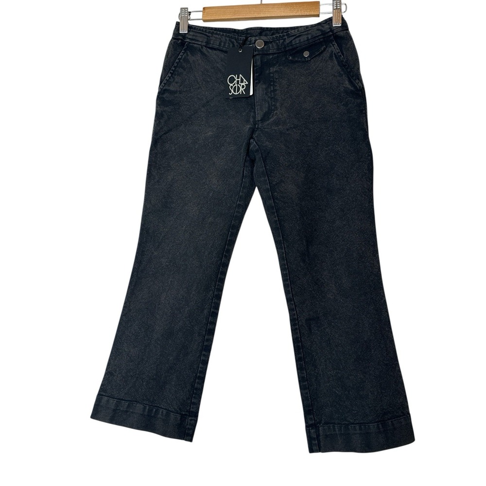 Chaser By Anthropologie Dress Pants Women's XS Pockets Zip Career Stretch New